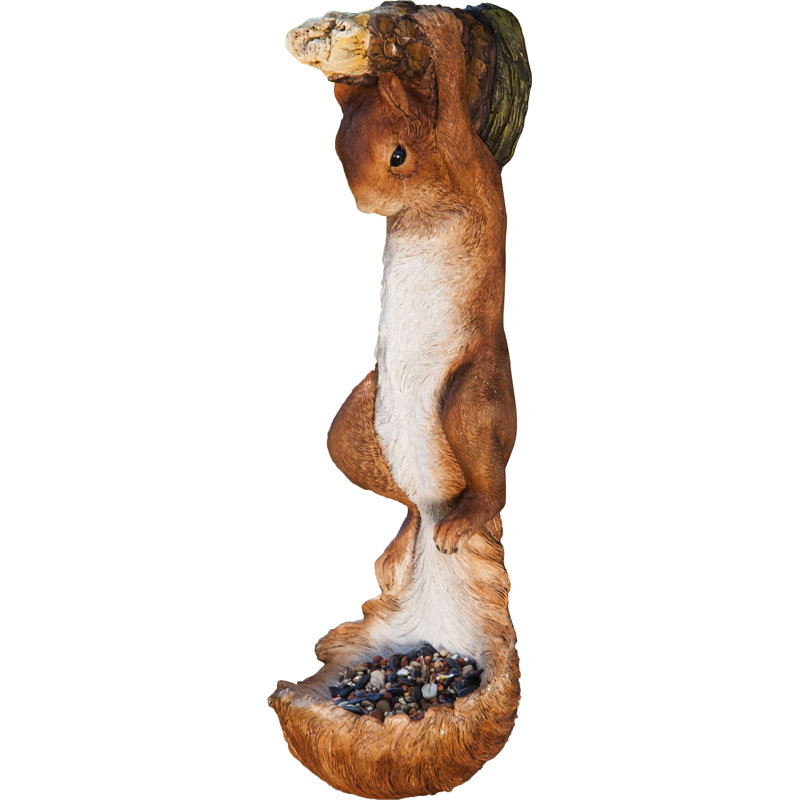 New Creative Hanging Squirrel Decorative Tray Feeder Reviews