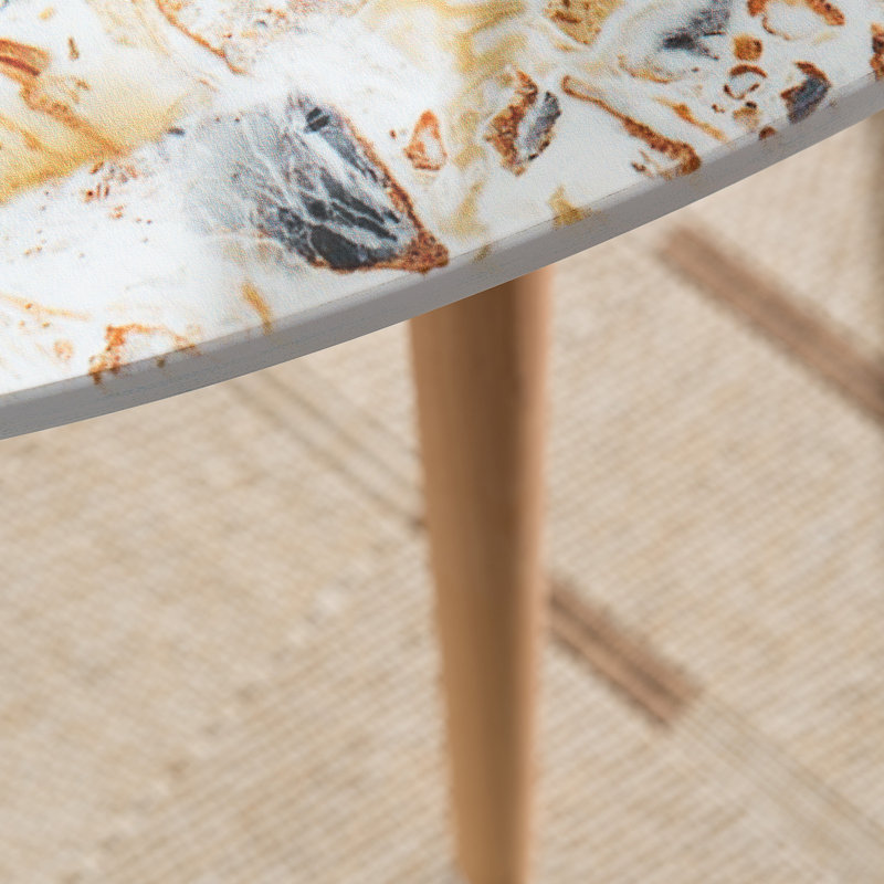Glasper Faux Geode Coffee Table
