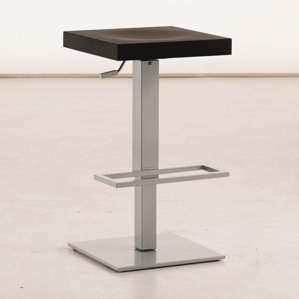 Cult Air Adjustable Height Swivel Bar Stool by Y..