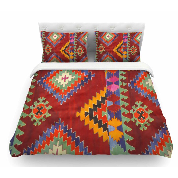 East Urban Home Tapestry Ethnic By S Seema Z Featherweight Duvet