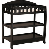 black metal changing table