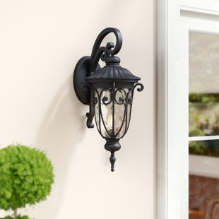 Go to store & view more images Macomber Outdoor Wall Lantern by Astoria Grand