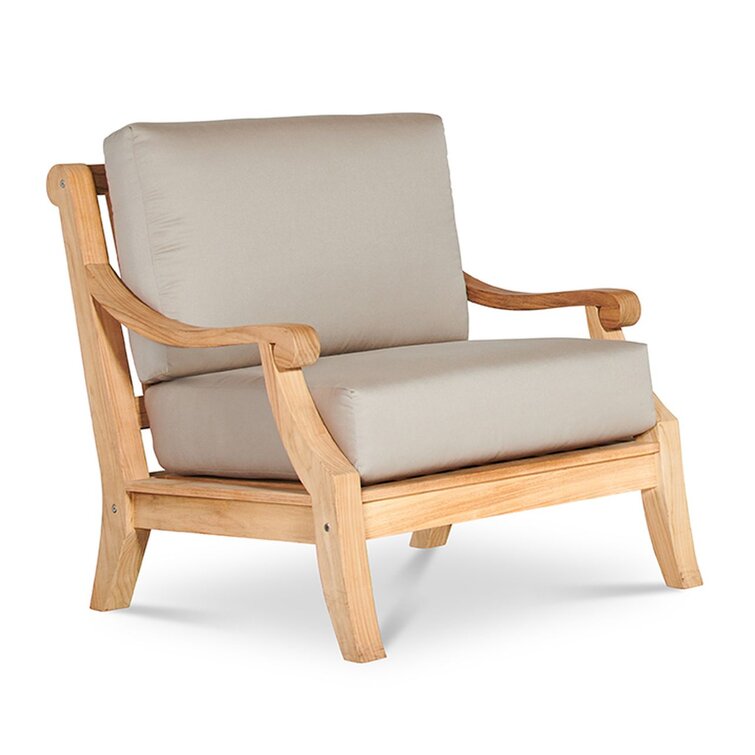 wayfair teak outdoor chairs