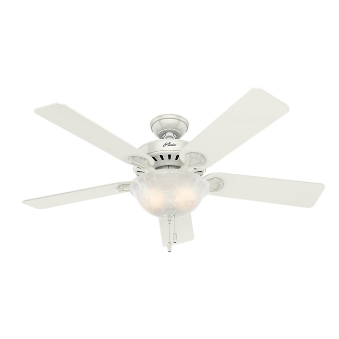Hunter Fan 52 Pro S Best Five Minute 5 Blade Ceiling Fan Light