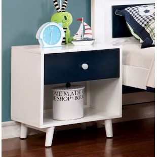 Sea Dog 1 Drawer Nightstand by Red Barrel Studio