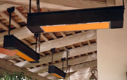Sunpak Model S25 25 000 Btu Ceiling Mounted Hanging Patio Heater