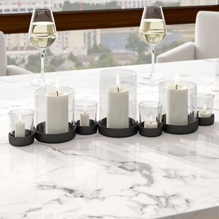 7 Piece Iron glass Candle Holder review