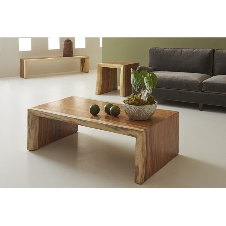 Phillips Collection Solid Wood Sled Coffee Table Wayfair