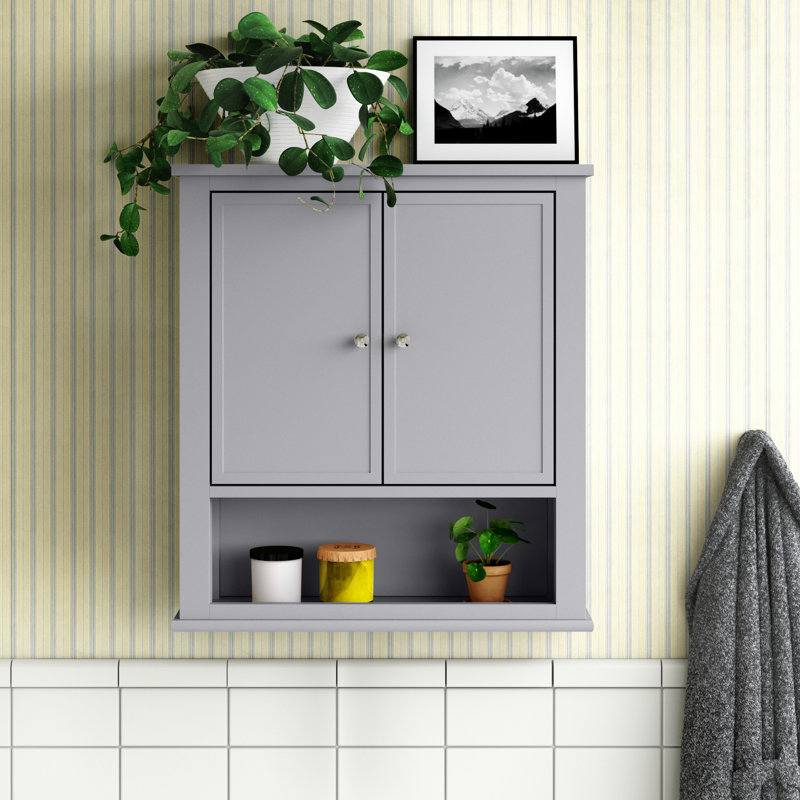 Andover Mills Soderville Wall Mounted Bathroom Cabinet