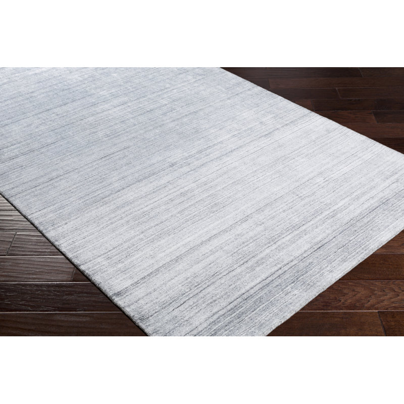 Gracie Oaks Cutshall Solid Gray Area Rug | Wayfair