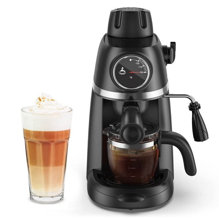 STARSKY Steam Espresso Machine, 1-4 Cup 