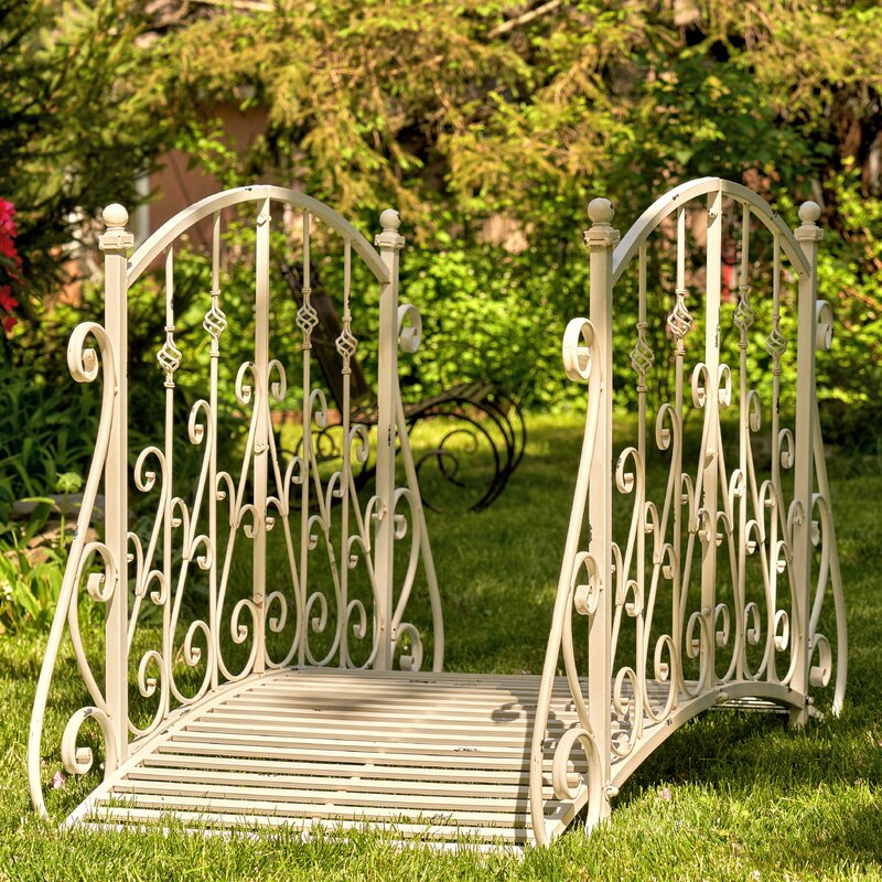 ZaerLtdInternational Iron Garden Bridge | Wayfair