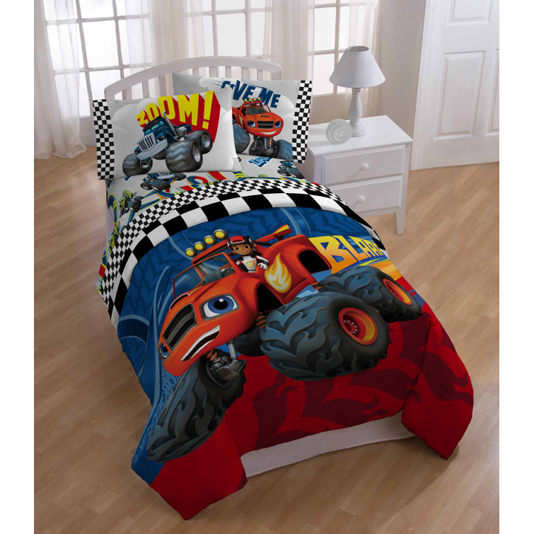 blaze monster truck bedding