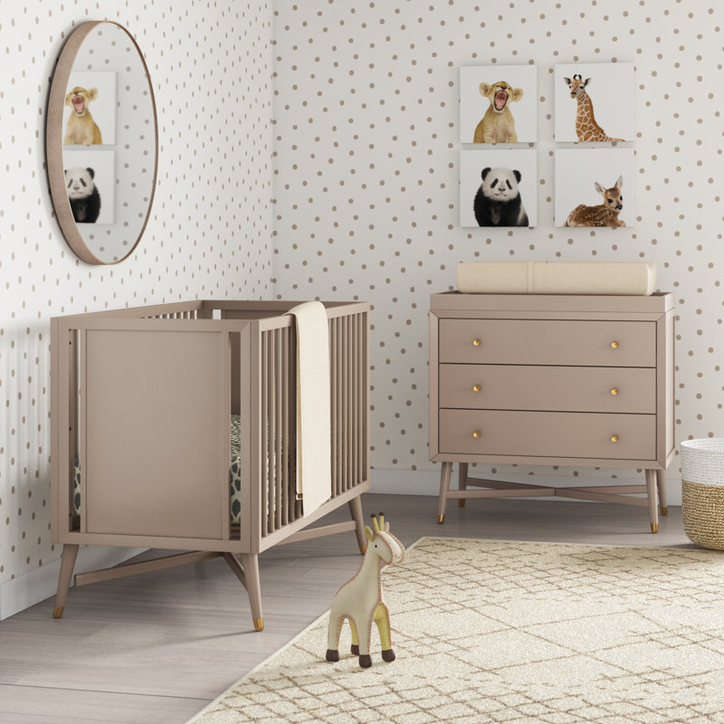 mid century nursery furniture