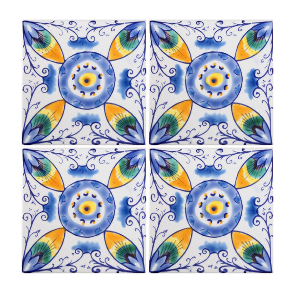 Casablanca Market Mediterranean 4 X 4 Ceramic Venzia Decorative