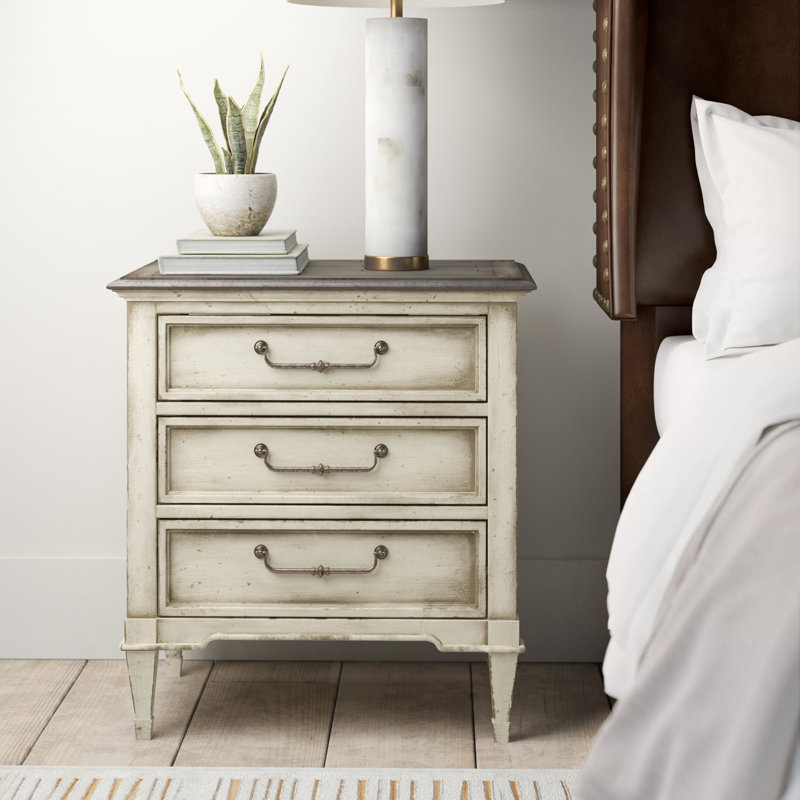 Hooker Furniture Arabella 3 Drawer Nightstand Wayfair