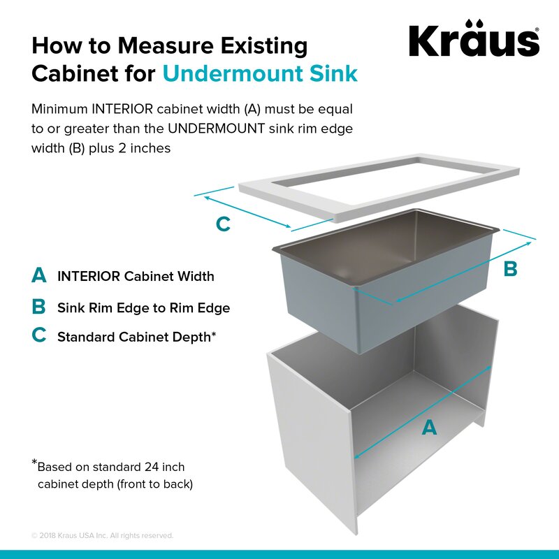 Kraus Standart Pro 30 L X 18 W Undermount Kitchen Sink With