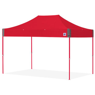 Steel Pop Up Canopy Wayfair 8 Ft W X 12 D Steel Pop Up Canopy