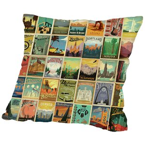 ASA Throw Pillow