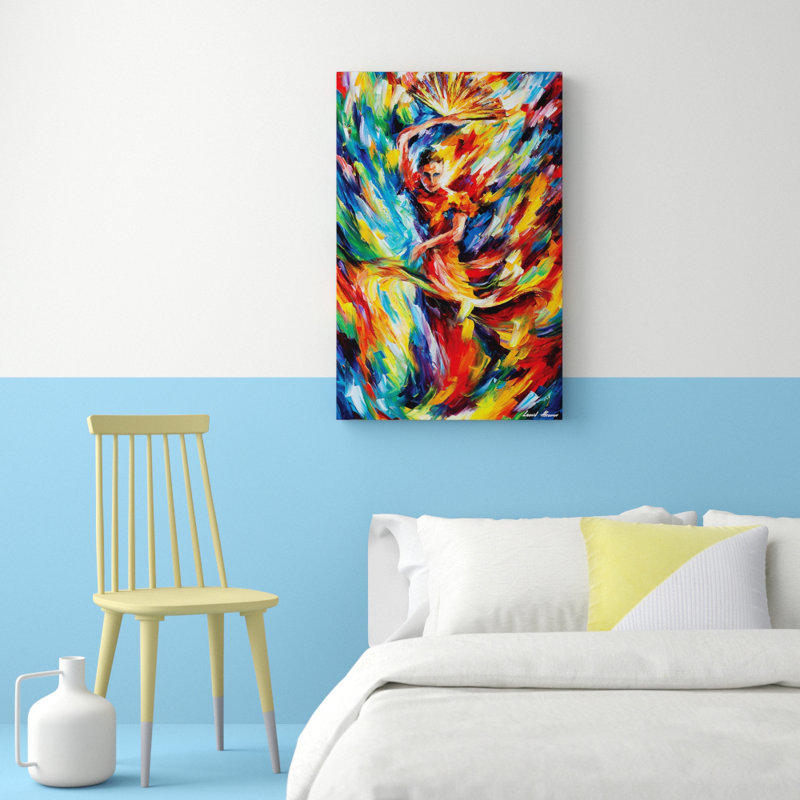 East Urban Home Flamenco By Leonid Afremov Wrapped Canvas Art Prints Wayfair Co Uk High quality afremov inspired art prints by independent artists and designers from around the printed on 100% cotton watercolour textured paper, art prints would be at home in any gallery. flamenco by leonid afremov wrapped canvas art prints