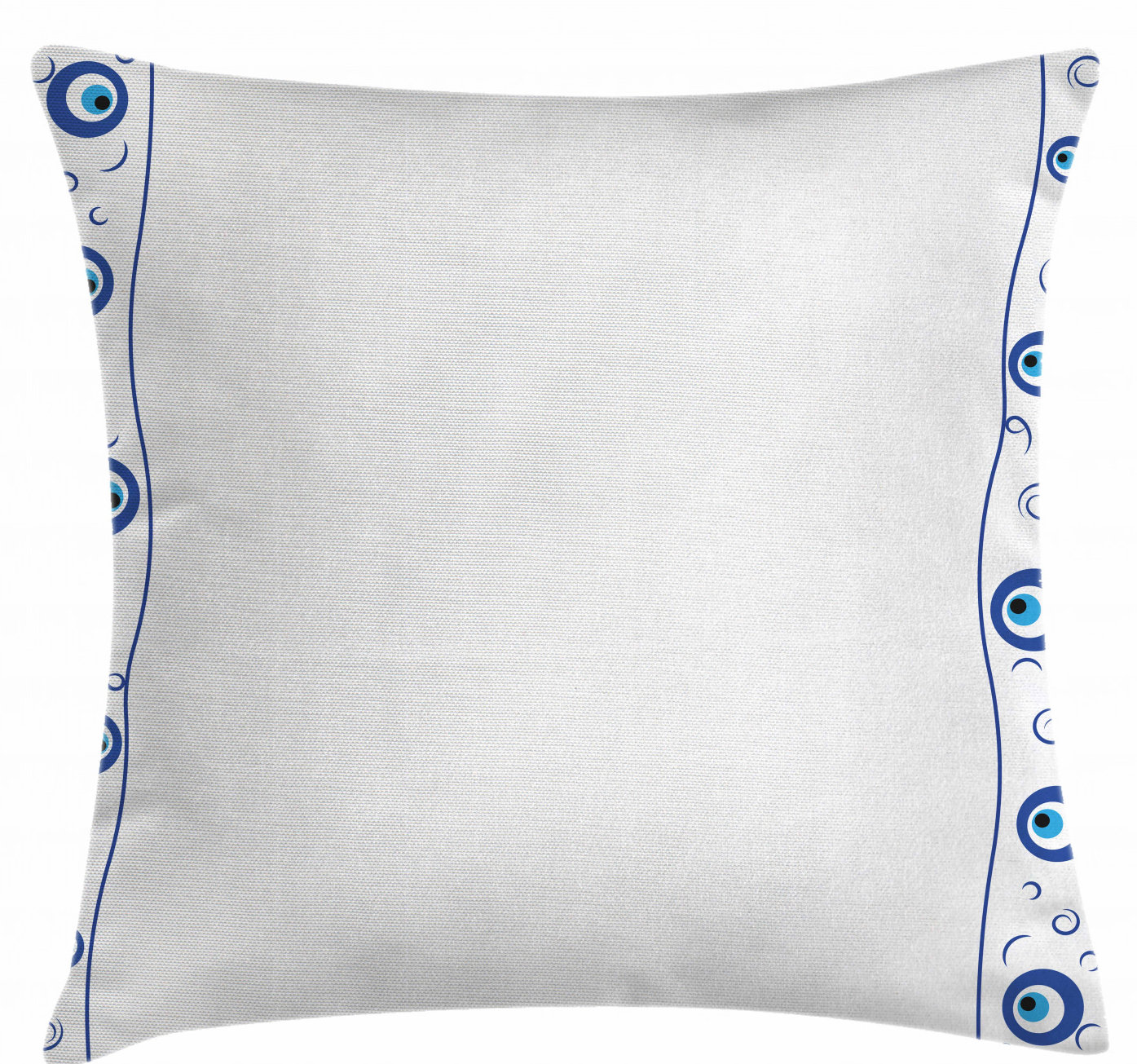 evil eye throw pillow