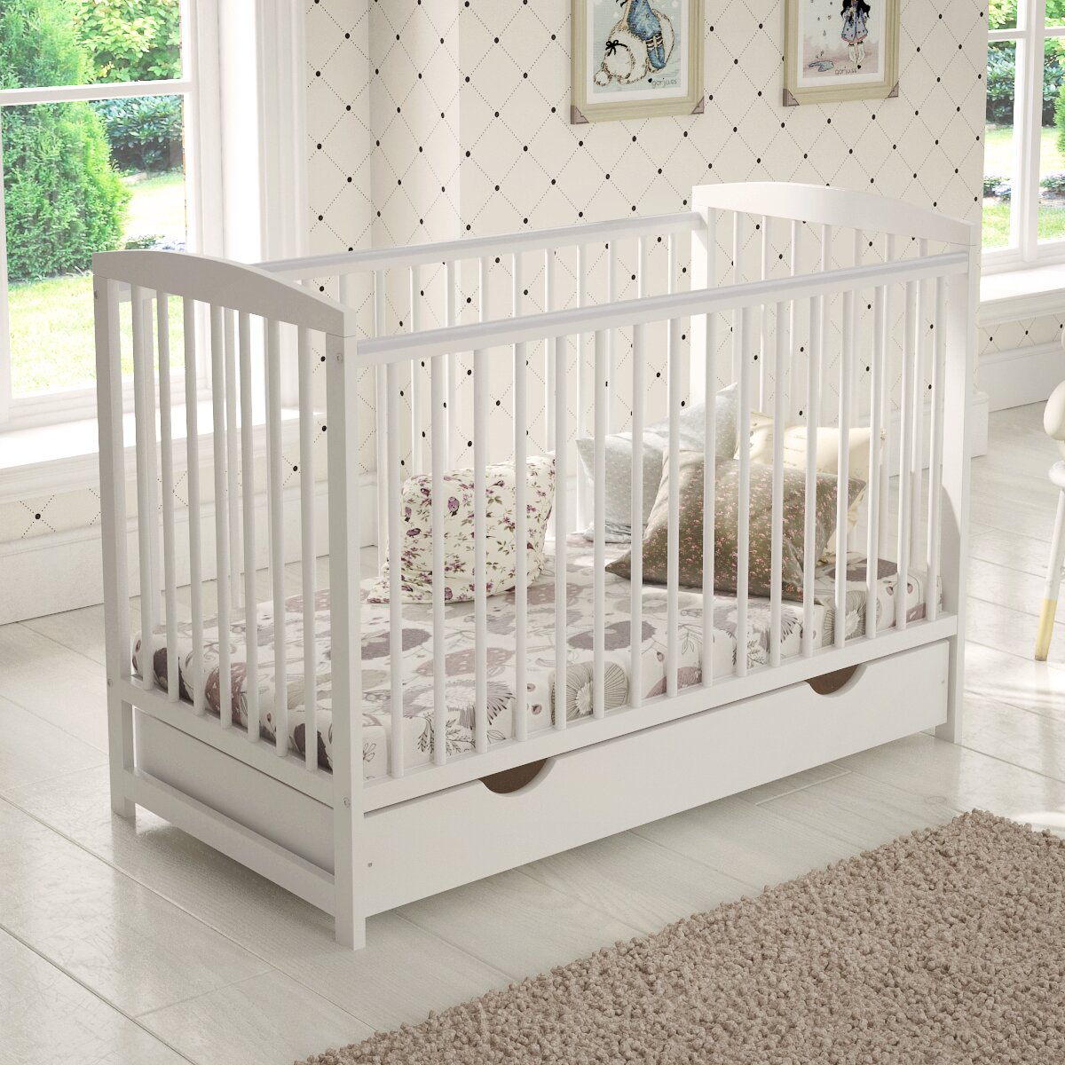 misael cot bed with mattress