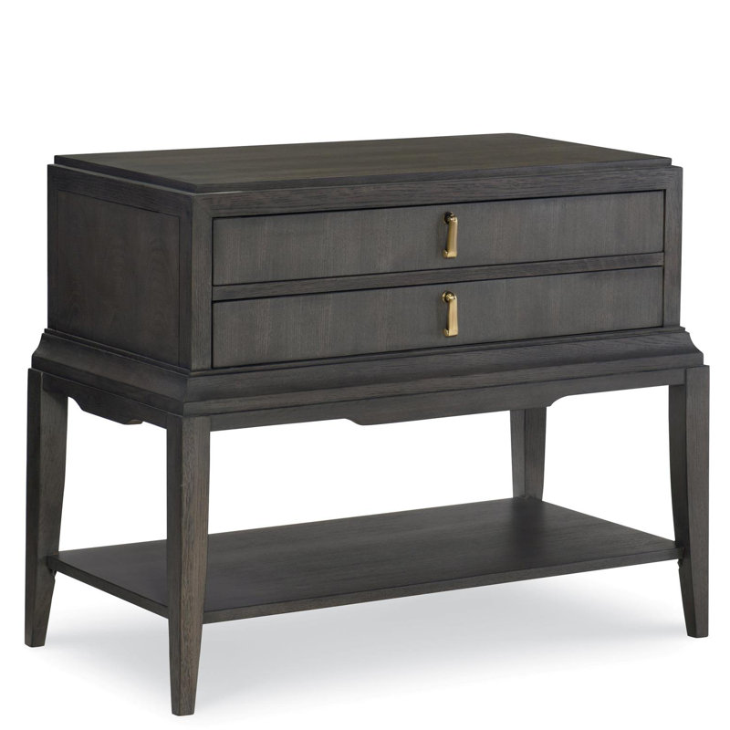 Fine Furniture Design Fusion Harmony 2 Drawer Solid Wood Nightstand Wayfair