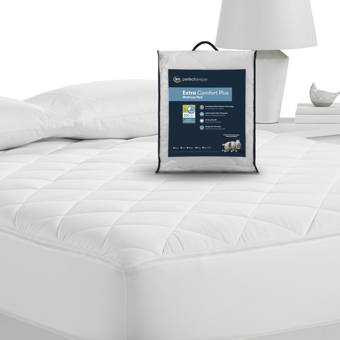 White Noise Fullerton Reversible Down Alternative Mattress Pad Reviews Wayfair