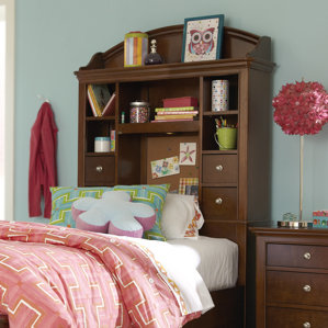 Dustin Bookcase Headboard by Viv + Rae