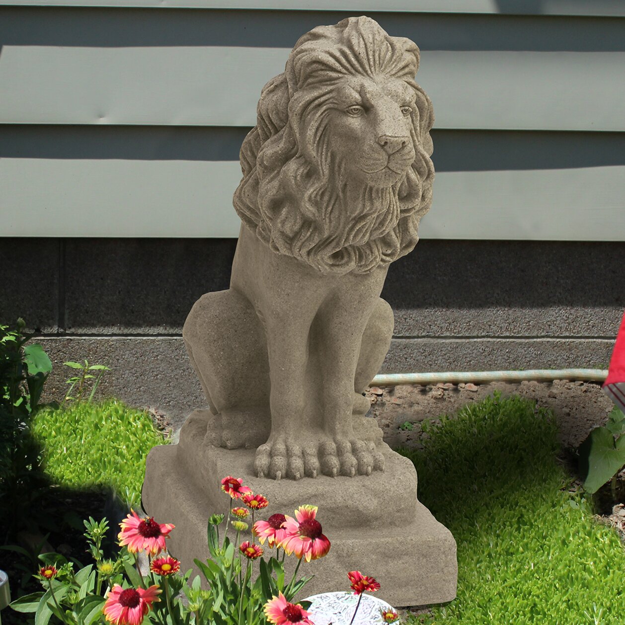 emsco guardian lion statue