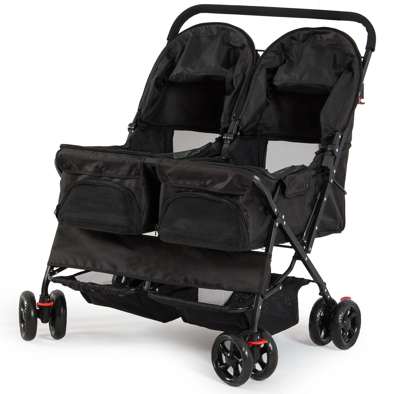 Fur Family Deluxe Double Side Pet Standard Stroller & Reviews Wayfair.ca