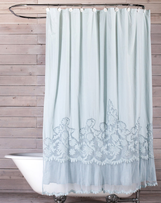 White Waffle Shower Curtain White Waffle Shower Curtain