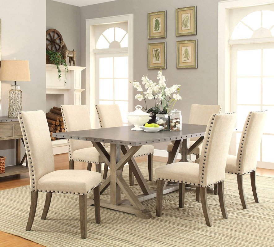 infini furnishings athens 7 piece dining set & reviews | wayfair infini furnishings athens 7 piece dining set & reviews | wayfair