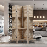 Room Dividers With Shelves You Ll Love In 2020 Wayfair