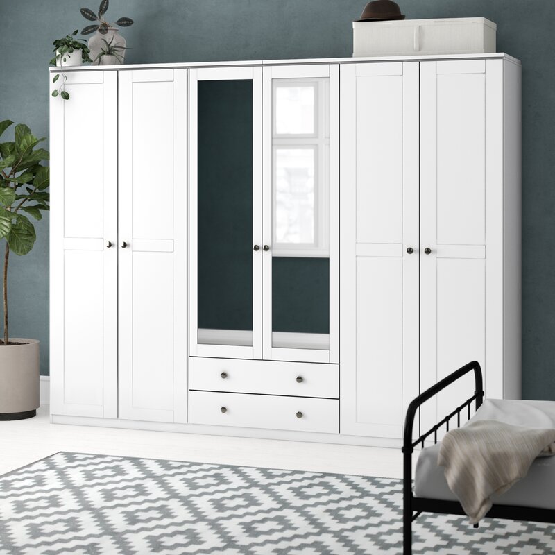 Rauch Rosenheim 6 Door Wardrobe Reviews Wayfair Co Uk