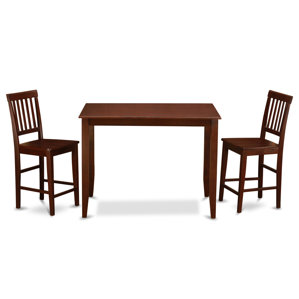 3 Piece Dining Set by Wooden Importers