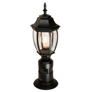 Best Outdoor 1-Light Pier Mount Light By Heath-Zenith Outdoor Lighting Outdoor 1-Light Pier Mount Light By Heath-Zenith Outdoor Lighting