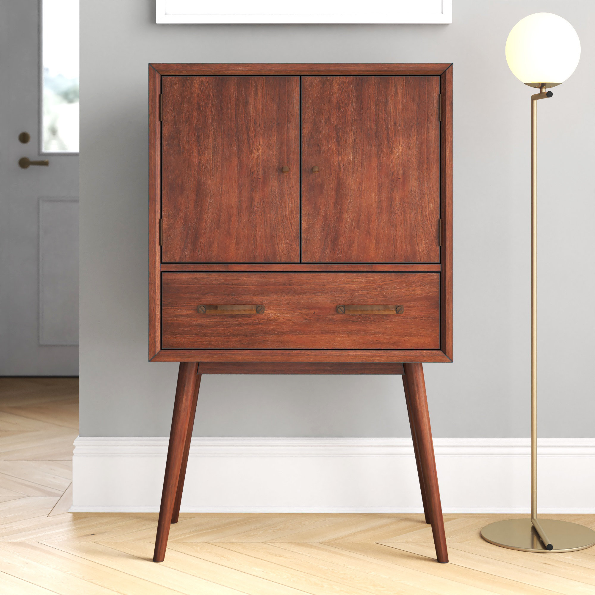 Blue Elephant Morris Bar Cabinet Reviews Wayfair Co Uk
