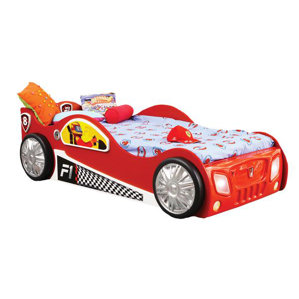 Monza Toddler Car Bed by Plastiko