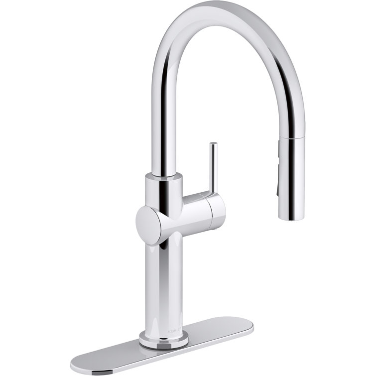 Kohler Crue Single Handle Kitchen Faucet Reviews Wayfair
