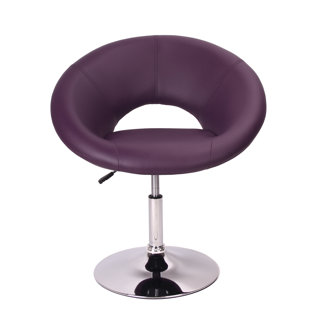 Faux Leather Purple Kitchen Dining Chairs You Ll Love Wayfair Save