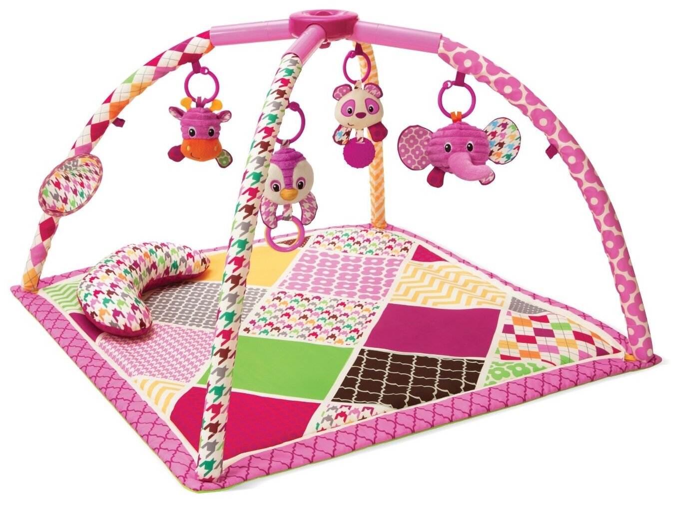 Infantino Sweet Safari Twist And Fold Activity Baby Gym With