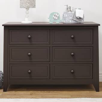 Graco Brooklyn 6 Drawer Double Dresser Reviews Wayfair