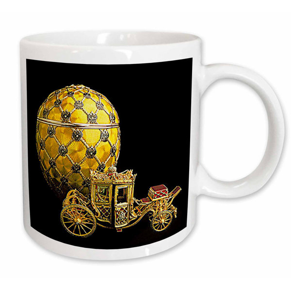 East Urban Home Picturing Faberge Egg Coronation Coffee Mug Wayfair