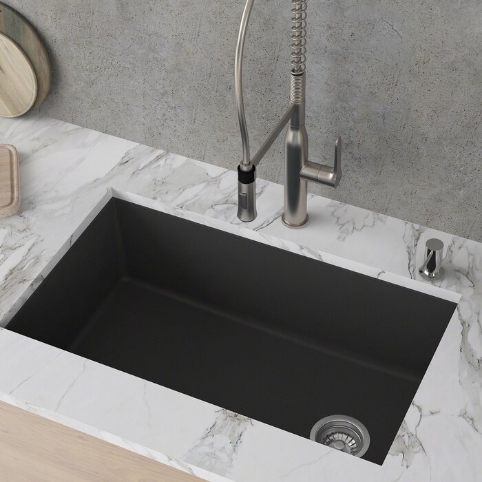 Forteza Kraus 32 X 19 Undermount Granite Composite Kitchen Sink