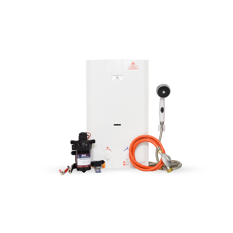 Eccotemp Portable Outdoor 10 L Liquid Propane Tankless Water