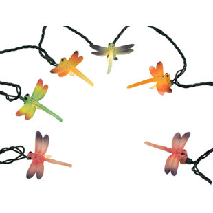 Best Dragonfly Summer Patio Novelty String Light By The Holiday Aisle Outdoor Lighting Dragonfly Summer Patio Novelty String Light By The Holiday Aisle Outdoor Lighting
