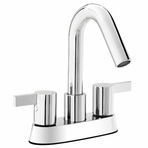 Plumb Pak Centerset Double Handle Bathroom Faucet