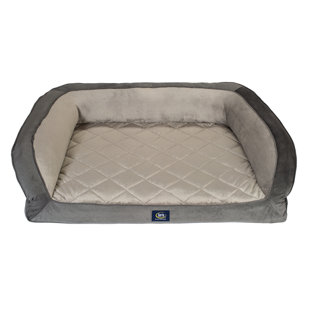 serta camelback dog bed