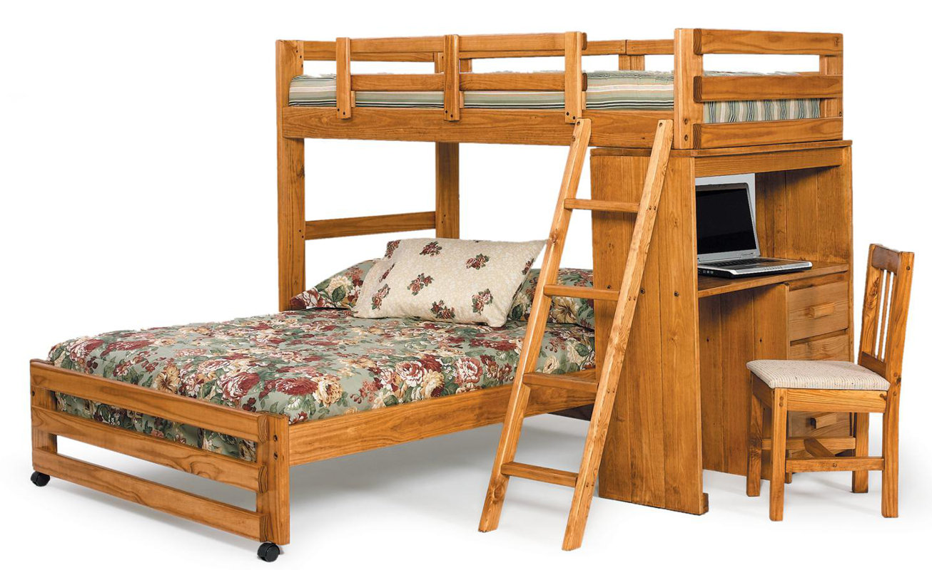 Chelsea Home Twin Over Full Lshaped Bunk Bed Reviews Wayfair - Defaultname chelsea home twin over full lshaped bunk bed reviews wayfair - defaultname